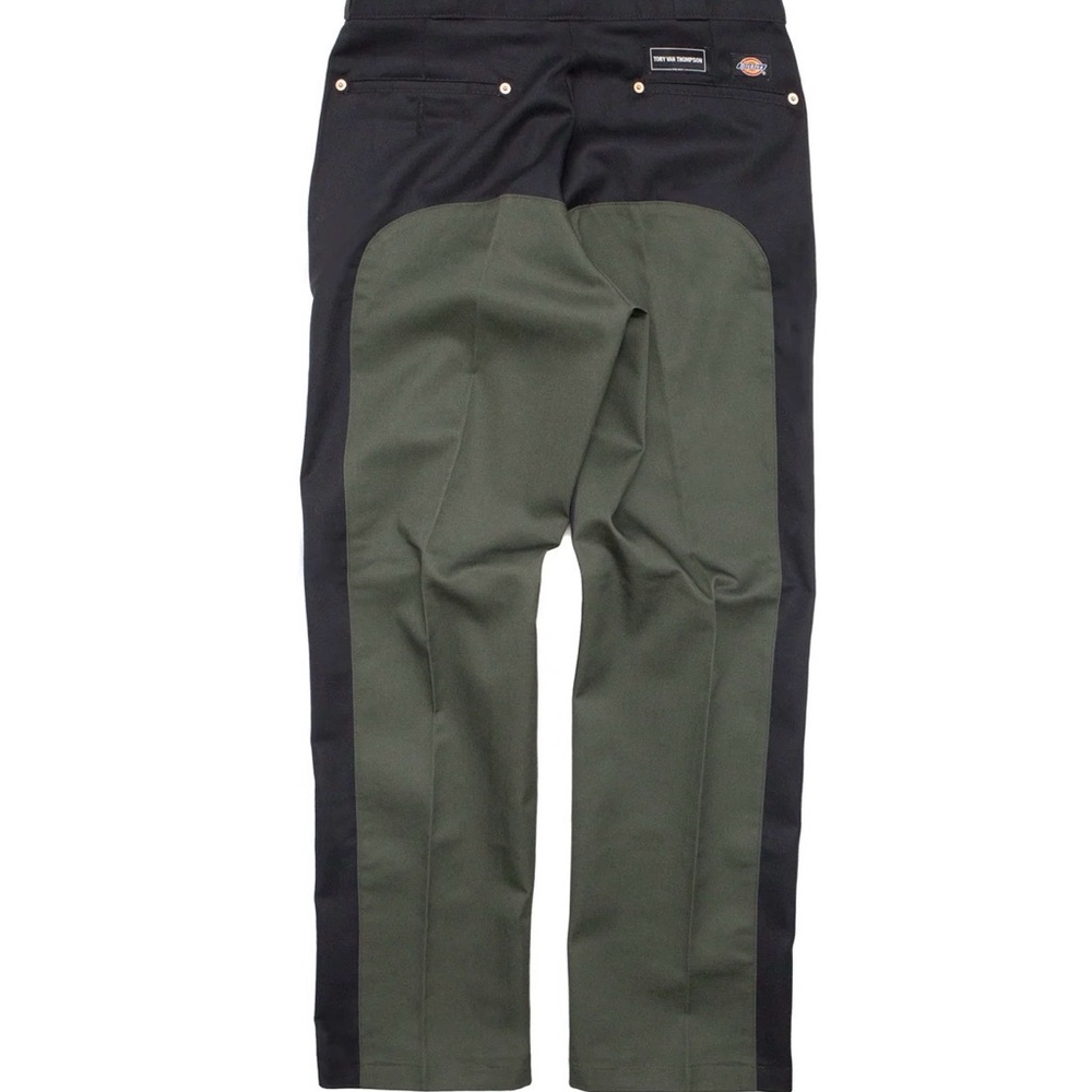 TORY VAN THOMPSON Dickies Men's Work Pants in Black and Green